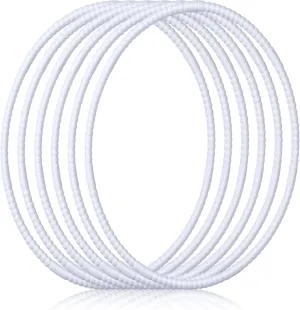 Hoop Circles for Teens Games Gymnastics Dog Agility Equipment Party Decor Shappy 6 Pcs Exercise Hoop Detachable propensity chiefly Adjustable Plastic Toy Playground Toys Colored 