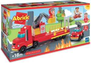 in France Jouets 3290 - Firefighter Intervention - Abrick - Construction Game for Children step respect - from 18 Months - Made 
