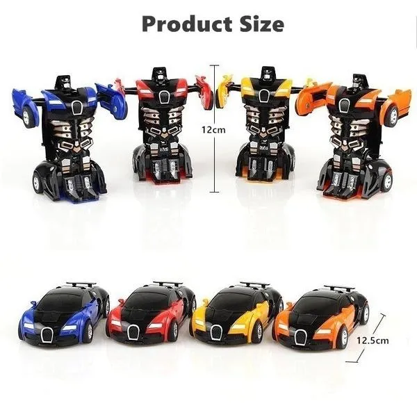 Inertial Impact Deformation Robot Toy