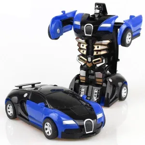 Inertial Impact Deformation Robot Toy