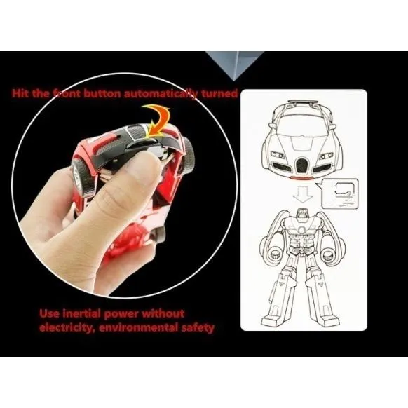 Inertial Impact Deformation Robot Toy
