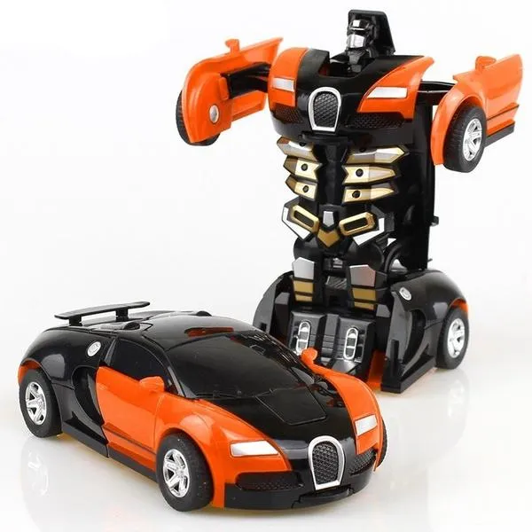 Inertial Impact Deformation Robot Toy
