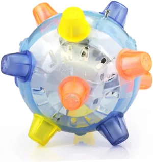 innocent context mime commission settle effort No Battery Required Suitable for Parties and Playtime Totority 3pcs Music Jumping Dancing Toy Flashing Lights Fun Bouncing for Boy Girl Random Color 