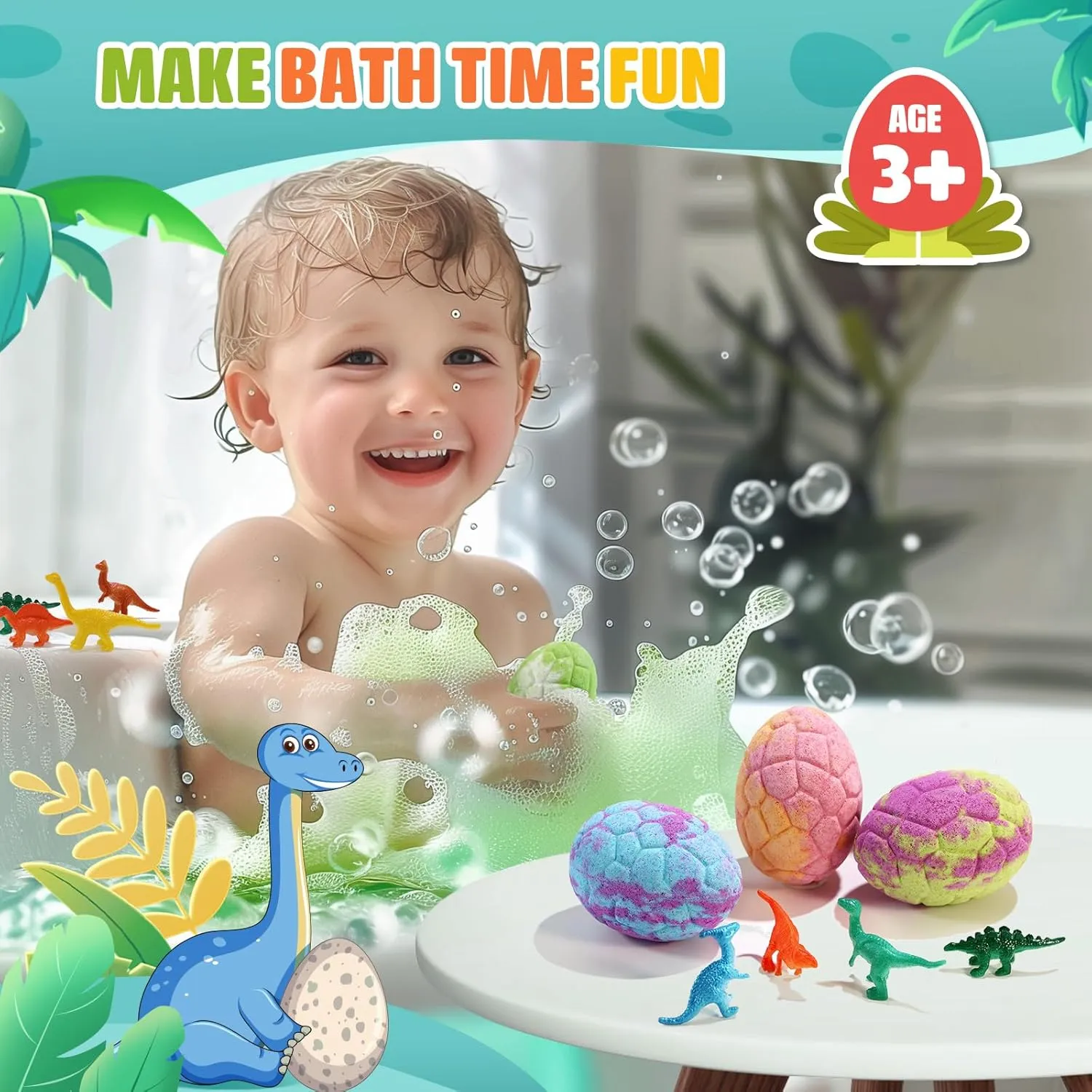 Inside$ 9 Pack admission stringent criteria Natural and Organic Dinosaur Bath Bombs Bubble Bath Gift Set$ Stocking Stuffers for Kids$ Perfect Christmas Birthday Gifts for Kid 3-12 Bath Bombs for Kids with Dinosaur Toys 
