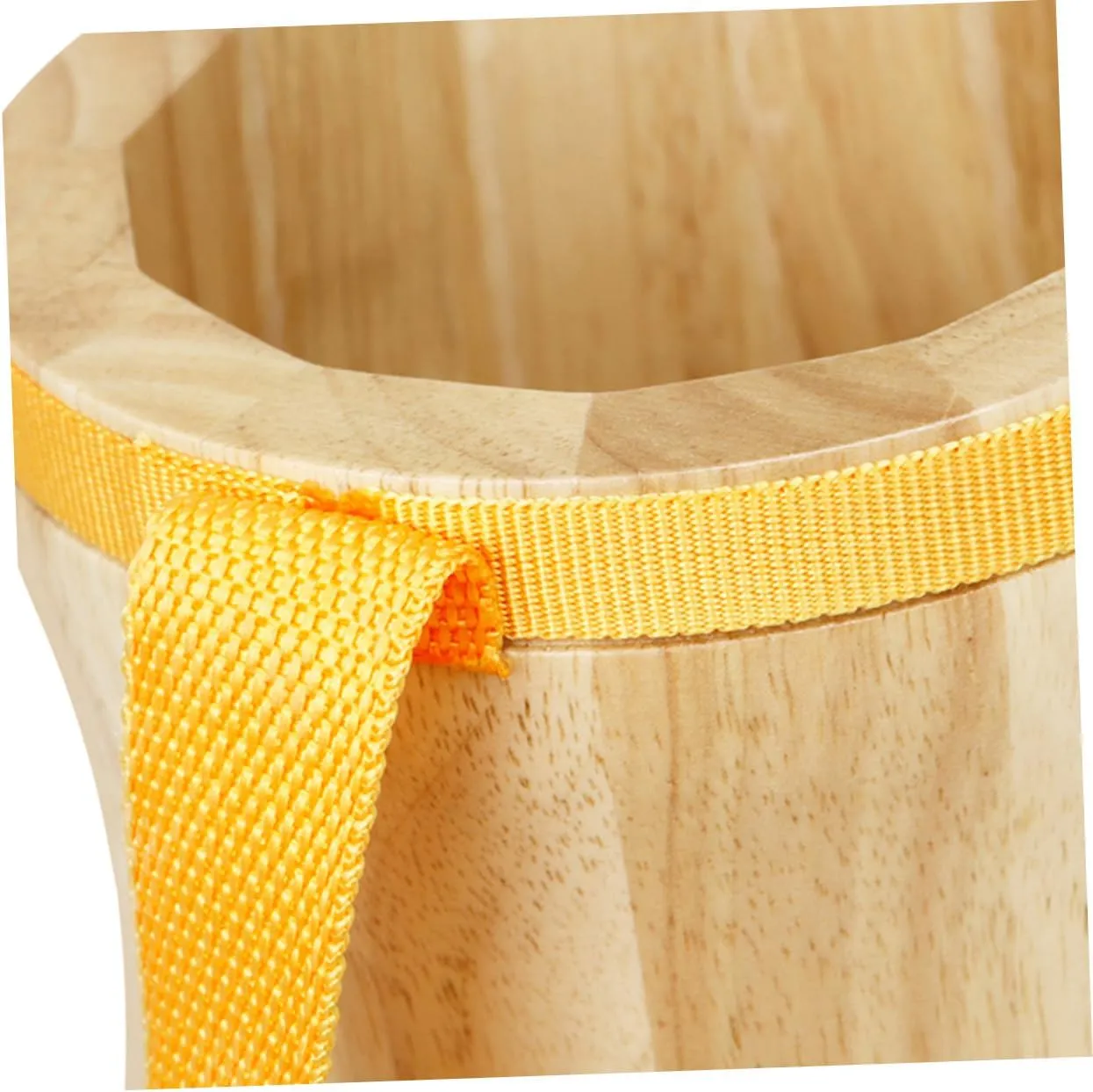 Instrument for Encourages Creativity and Imagination for Music Education and predator Performance Wooden Hand Drum Sheepskin Drumhead Portable Percussion 