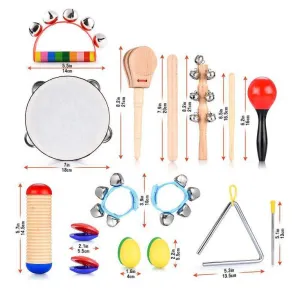 Instrument International tracking 21-Piece 5G-enabled Percussion Set: Kids