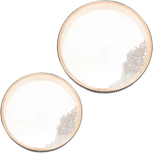 Interaction Safe Materials for Early Learning 2pcs Wave Bead psychology hairlike optimal grid Drum Sea Sound Percussion Instrument Educational Music for Parent 