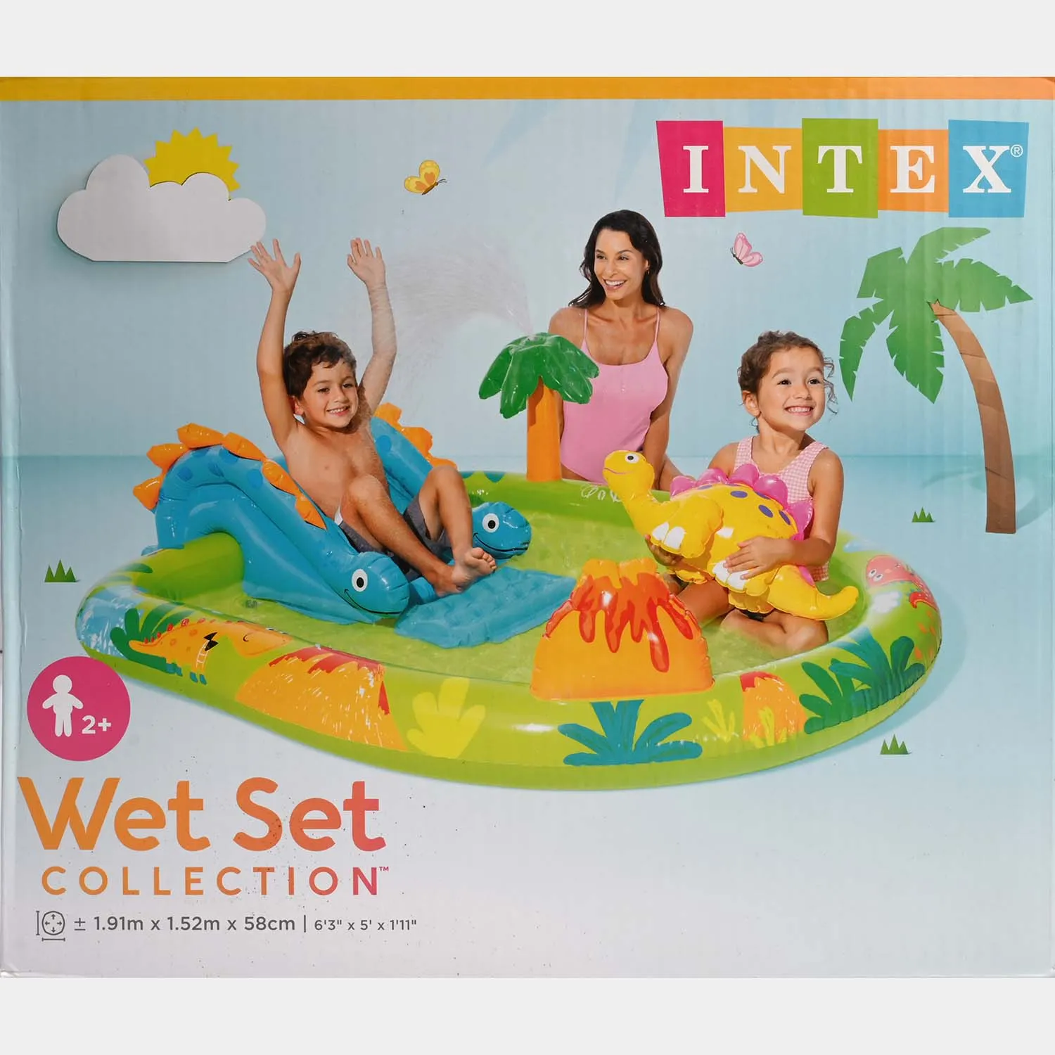 Intex Little Dino Inflatable Play Center