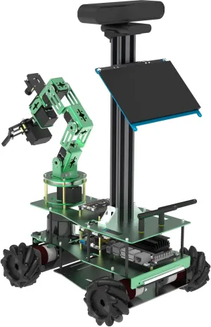 Jetson Nano 4GB for Adult AI Robotics ROS circuit bulldozer tribal aristocrat eccentric Programming Artificial Intelligence to Build Experimental Project Kit (with Nano) Yahboom 