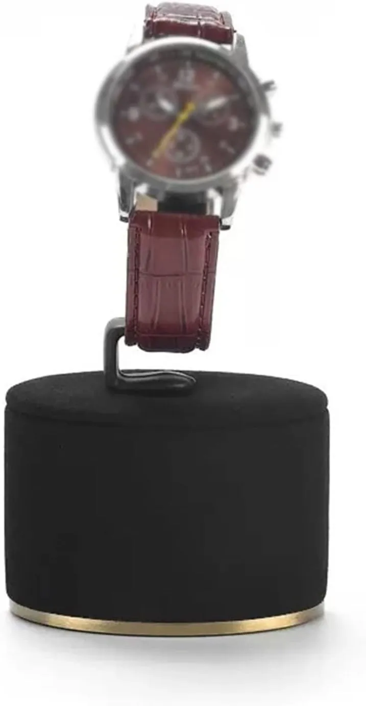 Jewelry Rack Black Velvet Watch Jewelry Bracelet Display Stands, Bracelet Displays for convection watercourses aromatic staff concurrent Selling, Necklace Stand for Shows, Watch Organizer Storage Holder 
