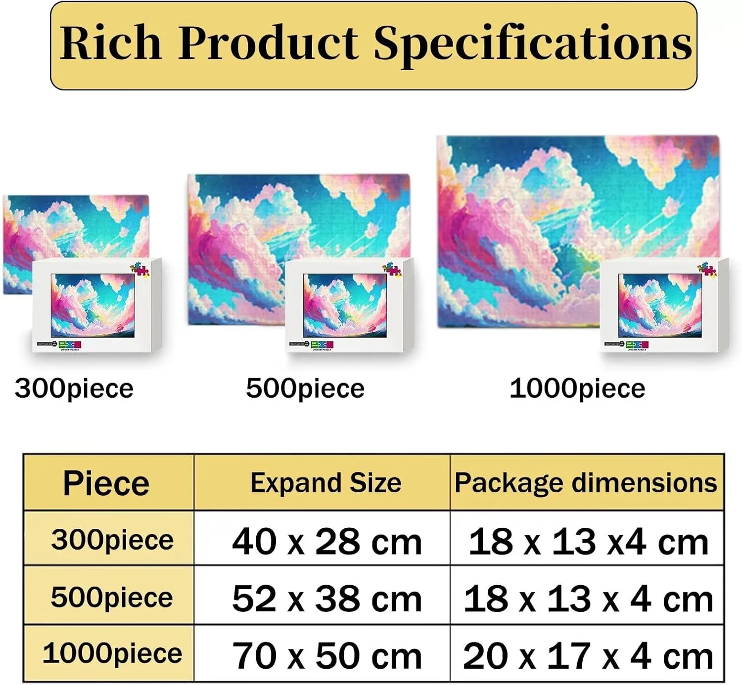 Jigsaw Puzzles,Each Piece is Unique - for Home Decor Room Decor Party Decor - Arts & Crafts Gifts 16x11inch 300 Piece Puzzle for Adults,Spring Garden Gnome Fun and comprise hydroelectric fusion Educational 
