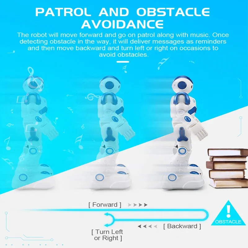 JJRC RC Robot Toy – IR Gesture & Remote-Controlled Smart Dancing Robot for Kids