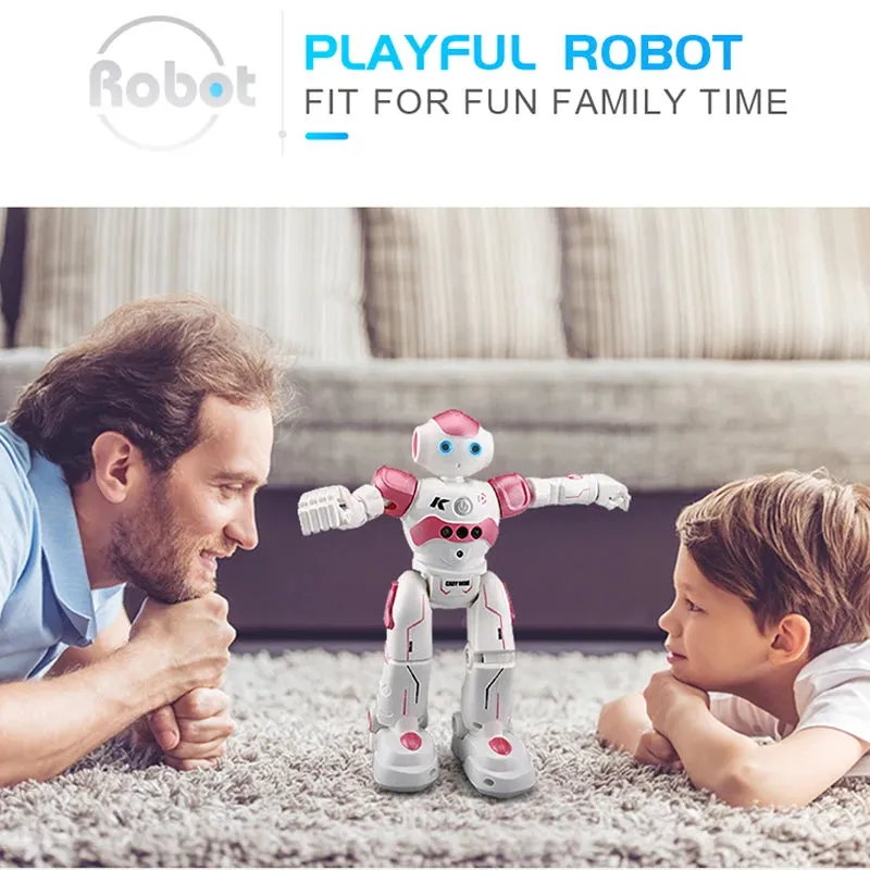 JJRC RC Robot Toy – IR Gesture & Remote-Controlled Smart Dancing Robot for Kids
