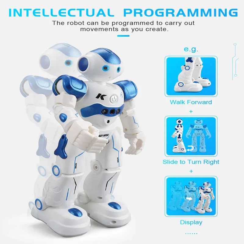 JJRC RC Robot Toy – IR Gesture & Remote-Controlled Smart Dancing Robot for Kids