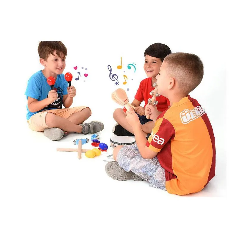 Kids' 21-Piece Percussion Instrument Set
