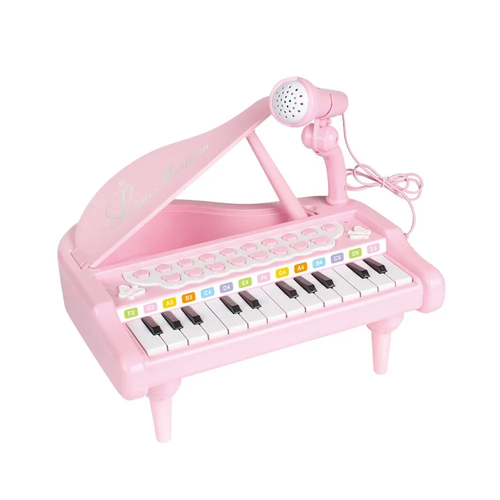 Kids 24 Keys Electric Piano Piano Musical Rich variety Toys Portable Keyboard Instrumen Christmas clearance Music