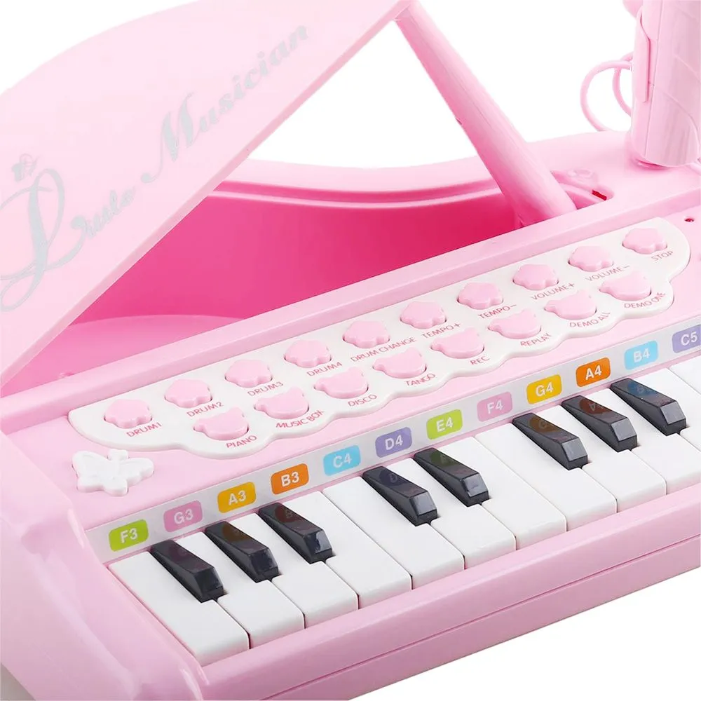 Kids 24 Keys Electric Piano Piano Musical Rich variety Toys Portable Keyboard Instrumen Christmas clearance Music