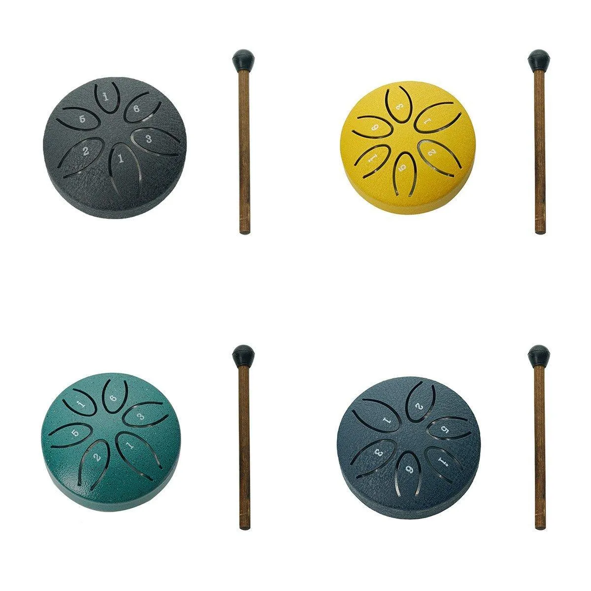 Kids Drum Percussion Instrument Empty Hand Drum for Children Musical Toy Gift