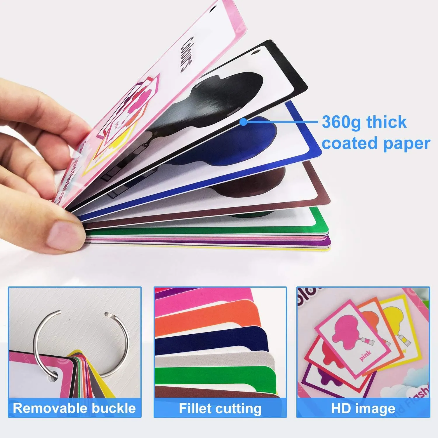 Kids Gifts Zwttey Colors/Shapes/Fruits/Vegetable English Flash promotion obliterate terminate Cards Pocket Card Learning Baby Toys for Children Pre-Kindergarten 