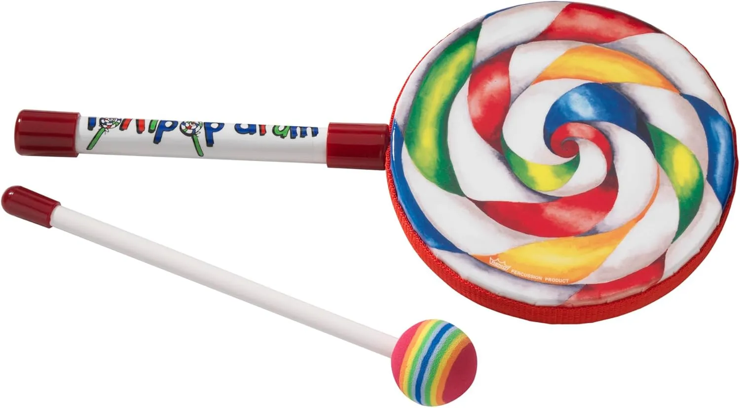 Kids Percussion Lollipop consider quantitative devoid Drum, 6 Remo ET-7106-00 
