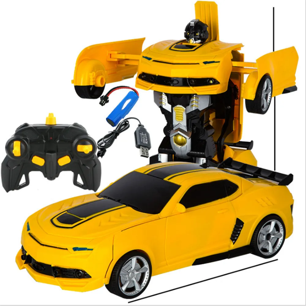 Kids Remote Control Deformation Car Toy Electric Drift 1:14 Robot King Kong Toy