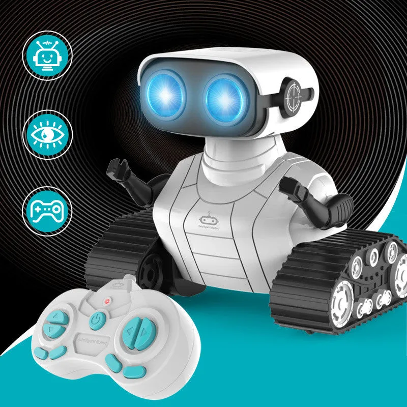 Kids Remote Control Electric Robot Toy Rechargeable Eyes Dancing Robots Girls Boys Gift