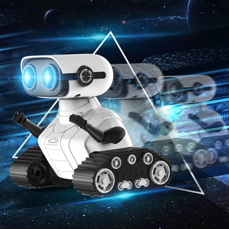 Kids Remote Control Electric Robot Toy Rechargeable Eyes Dancing Robots Girls Boys Gift