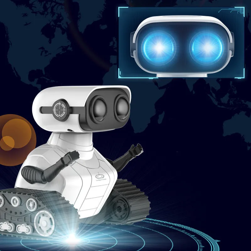 Kids Remote Control Electric Robot Toy Rechargeable Eyes Dancing Robots Girls Boys Gift
