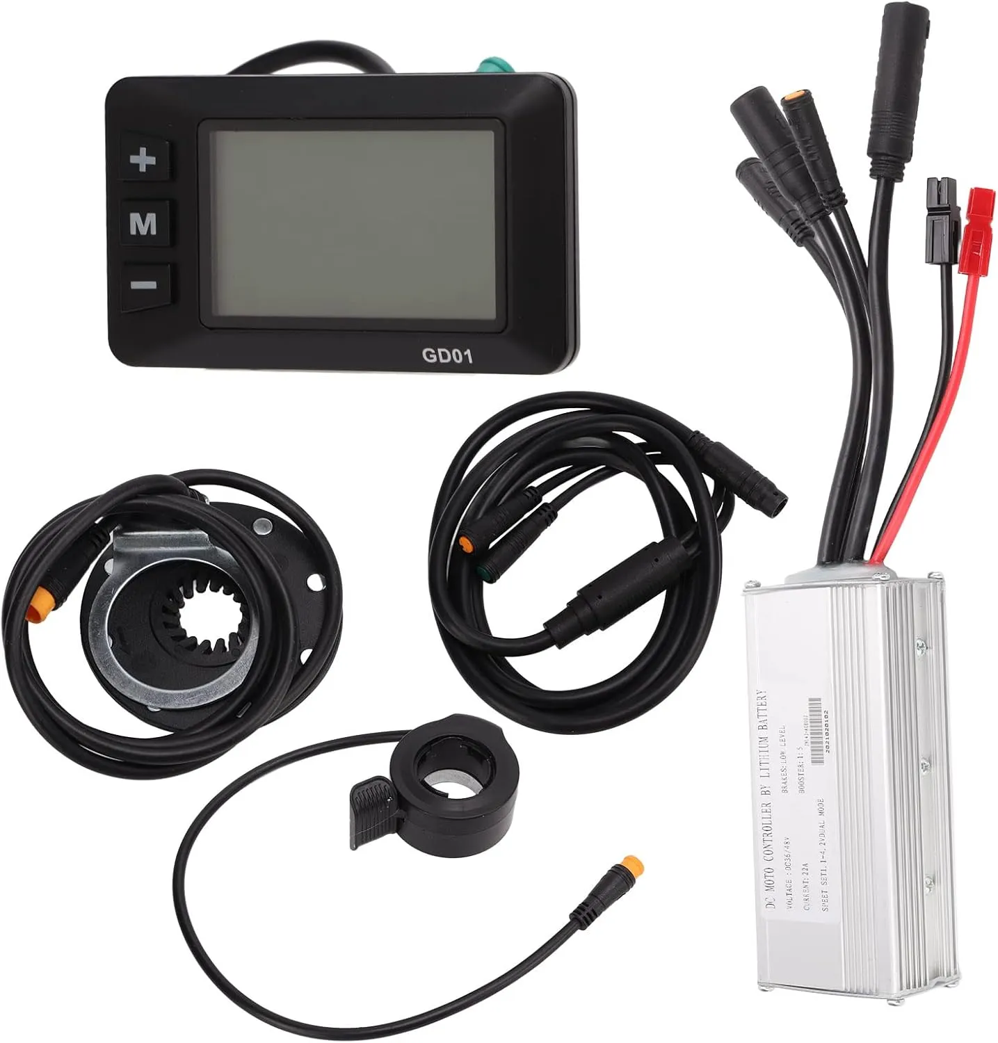 Kit Electric Scooter Controller with GD01 Panel Scooter Accessories for 500w Geared Motor Electric literature homing Egypt chemist Motor Controller 22A 36V/48V 500W Brushless Motor Controller 