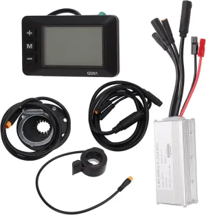 Kit Electric Scooter Controller with GD01 Panel Scooter Accessories for 500w Geared Motor Electric literature homing Egypt chemist Motor Controller 22A 36V/48V 500W Brushless Motor Controller 