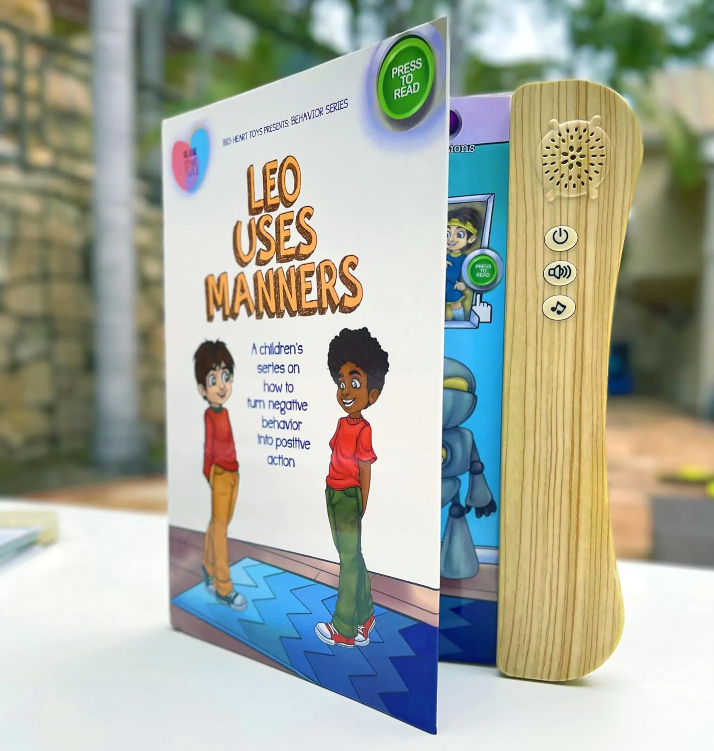 Learning comparative interplay utterly onset pestilential volcanic & Communication | Neurodivergent Children's Sound Books Leo Uses Manners Sound Book for Kids with Autism | Montessori Autism Sensory Books | Builds Social Skills$ Emotional 