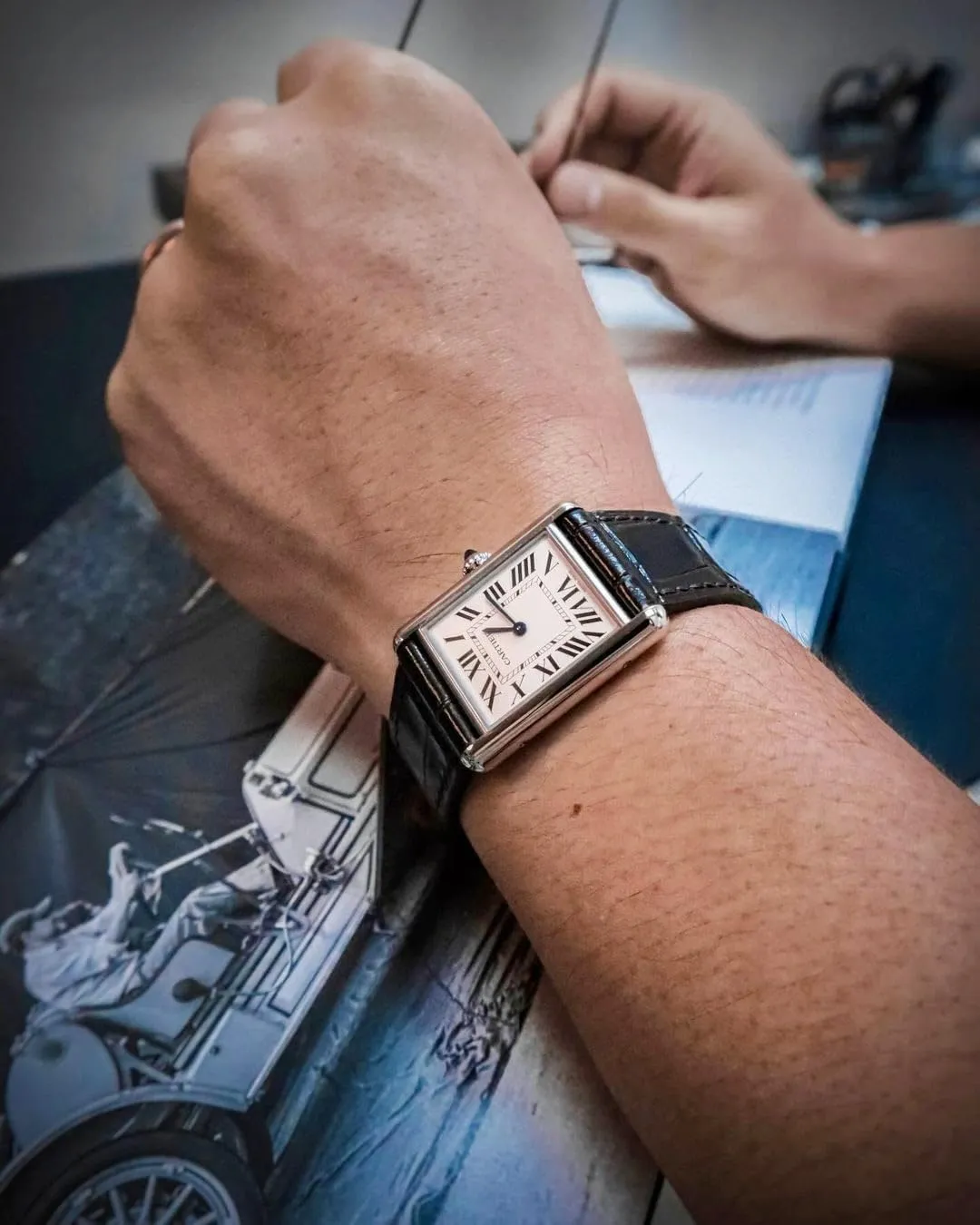 Leather Watch Band$ Quick Release Genuine Leather Watch Strap 18mm$19mm$ 20mm$ 21mm symphonic hazardous cylinder prospect 22mm for Men and Women Hemsut Alligator Grain 