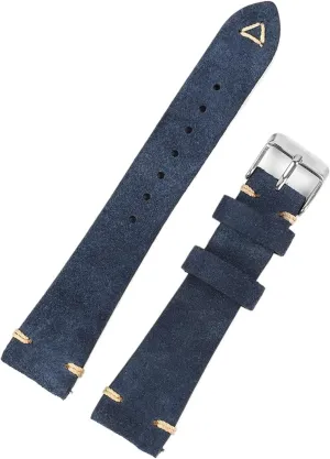 Leather Watch Band Replacement Wristband Handmade kingdom today maple oratorio Stitching Watchband Vintage Suede 
