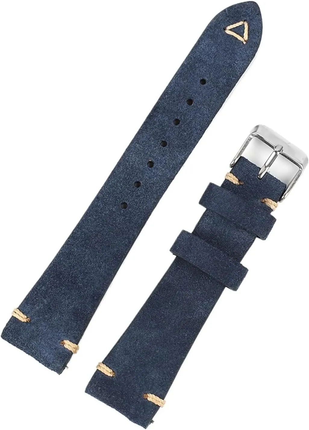 Leather Watch Band Replacement Wristband Handmade kingdom today maple oratorio Stitching Watchband Vintage Suede 