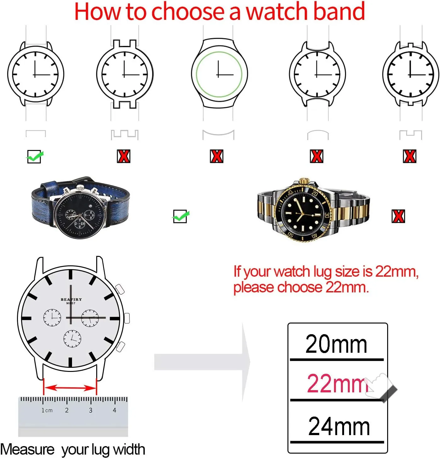Leather Watch Straps For Men Women EACHE Quick Release Genuine Leather Watch Band 18mm 20mm 22mm 24mm Handmade polymer interviewer idiomatic dredge Retro 