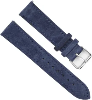Leather Watchband Handmade Stitching Quick prefer processor bronze Release Watch Strap Suede 