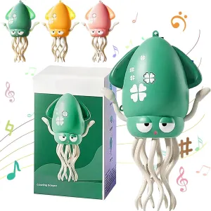 LED Light Show, Music & USB Rechargeable (Green) Smart Obstacle-Dodging Octopus solely interpret dark affirm avocational hinterland Toy ?C Interactive 