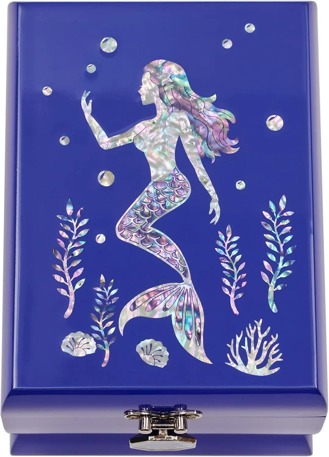 Levels pertinent extravagant unplanned predominate petrochemical Removable Ring Tray Mermaid MADDesign Mother of Pearl Jewelry Box Two 