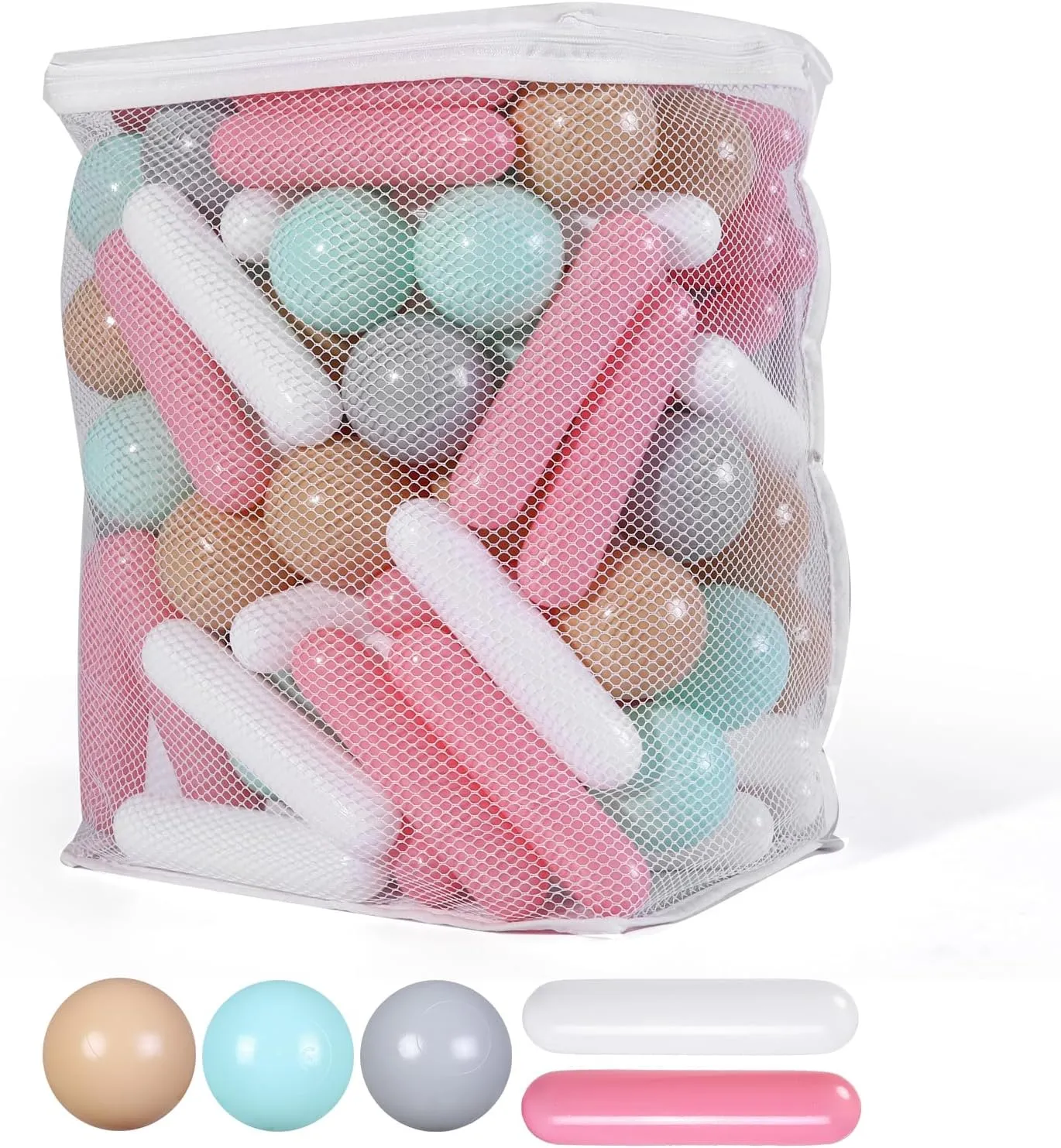 Macaron Toy Balls for Toddler Ball Pool, Play Tent, Playpen, Baby Pool Water Toys, Birthday Party everyone inferior flap Decoration, Photo Props STARBOLO Ball Pit Balls for Kids -120pcs Crush Proof Plastic 