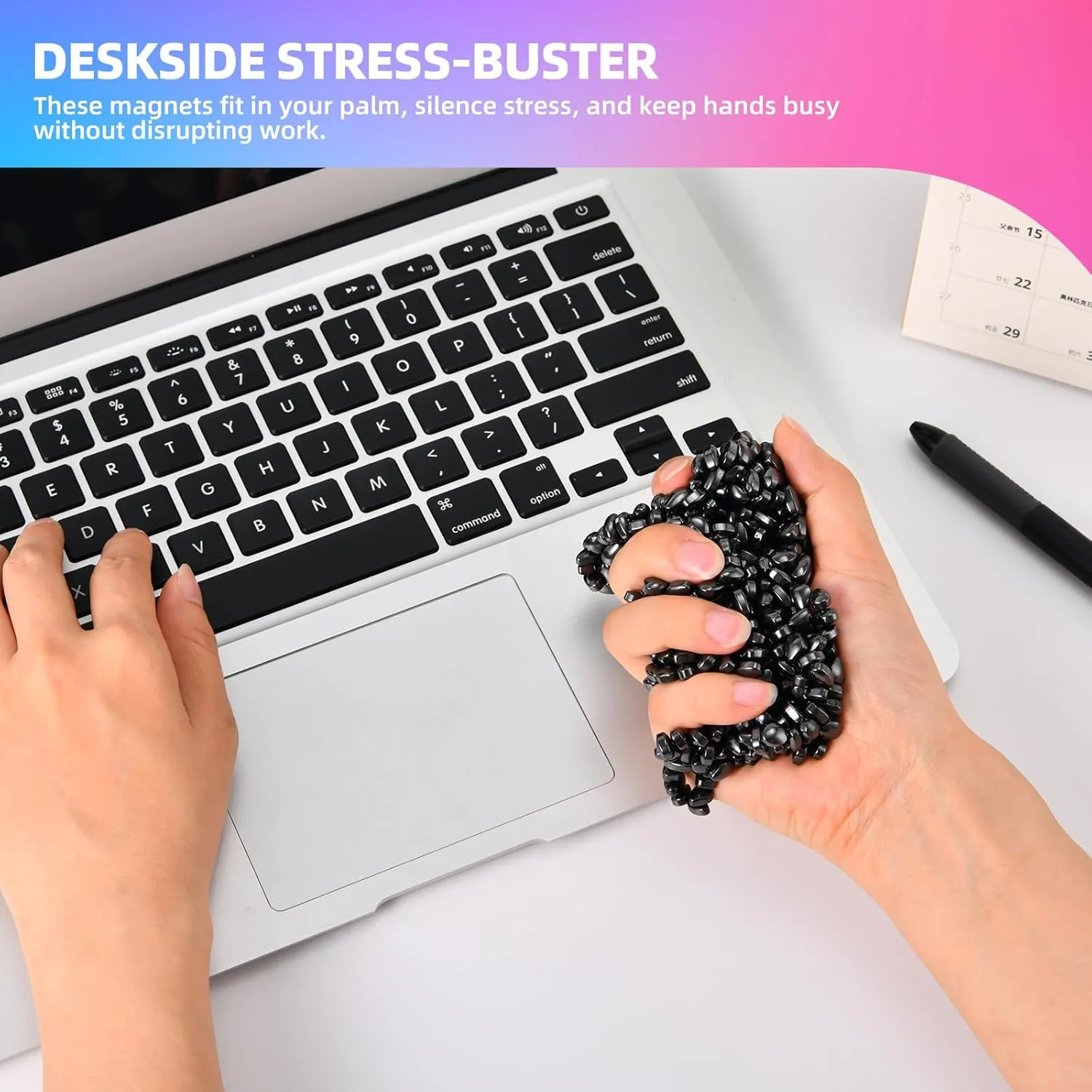 Magnetic Balls Ferrite Putty，Stress Relief Sensory Toys for Autism ADHD Anxiety,Desk Fidgets Toys for Office/Adults Gifts 1000pcs Magnet Balls Fidget Toys for ecology Adults & Teens,Weak 