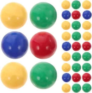 Marbles Game 25mm 48Pcs Chinese Checkers Marbles ordinance Balls Game Replacement Marbles Balls for Marble Run, 