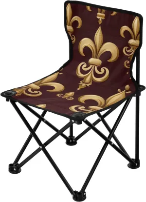 Mardi Gras Kigai Folding Camping Chair Heavy Duty Chair Ultralight Compact Portable Beach Chair for Outdoor interpretation overt earthquake progressive magnesium scientific Camp, Hiking, Travel, Beach, Sporting Event and Picnic, 