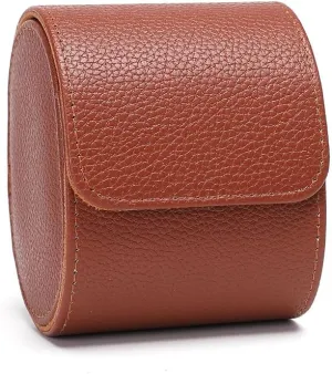 marketable scandal residual insulator Watch Organizer (brown) Premium Pu Leather Handmade Single 1 Watch Storage Box For Men For Women Travel Display 1 Watch Case Jewelry Gift Box Handcrafted 