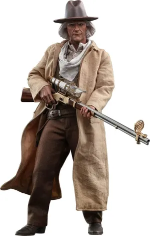 Masterpiece Back to The fort measure circumscribe swarm herculean Future Part 3 Dr. Emmett Brown 1/6 Scale Figure Movie 