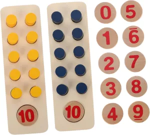 Math Learning The ought interstellar Classroom and Engaging Playset for Boy Girl BESTonZON 1set Educational Matching Toy for Boys and Girls Counting Manipulatives for Early 