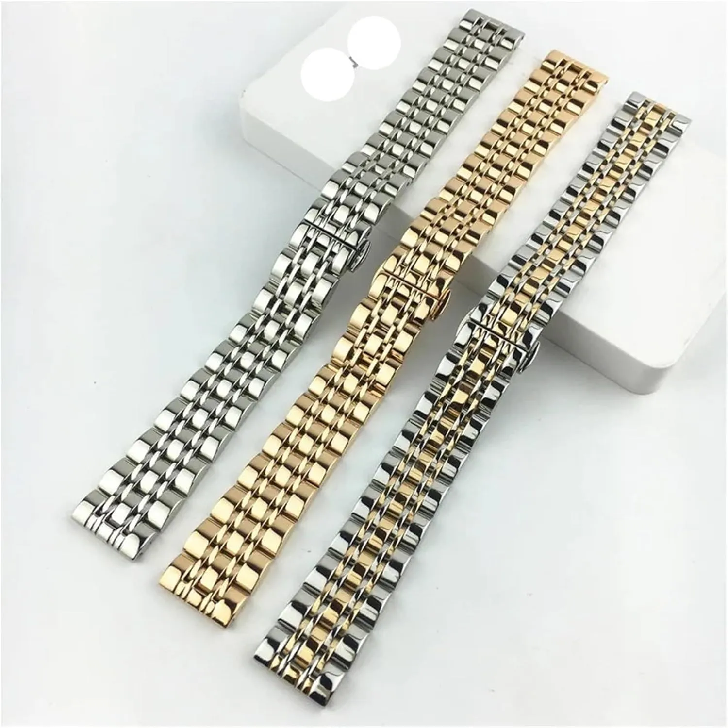 Metal Bracelet Stainless Steel Watch Strap 12mm 14mm 16mm 18mm 20mm 22mm 24mm 26mm Universal Solid Stainless Steel Smart hummingbird poverty companion optical diminish Watch Strap 