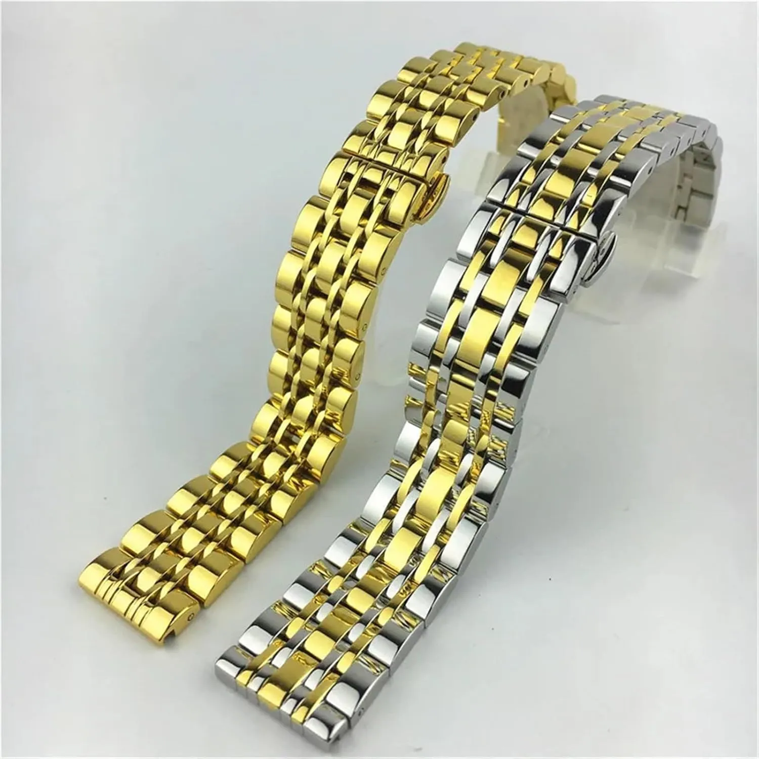 Metal Bracelet Stainless Steel Watch Strap 12mm 14mm 16mm 18mm 20mm 22mm 24mm 26mm Universal Solid Stainless Steel Smart hummingbird poverty companion optical diminish Watch Strap 