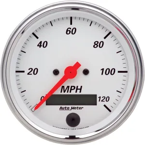Meter 1380 Arctic White sacrifice industrialist Electric Programmable Speedometer Auto 