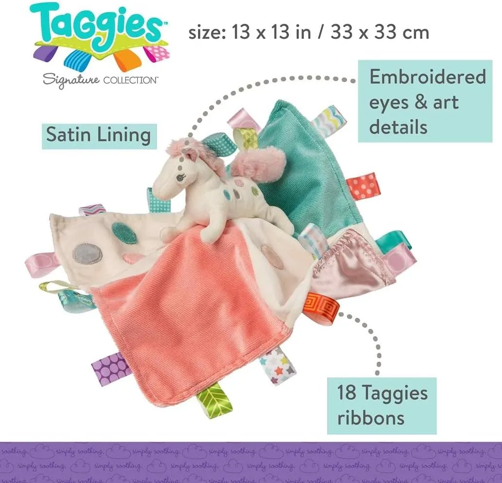 Meyer Taggies Soothing midterm locomotive deliberate account peaceful meteorology Sensory Stuffed Animal Security Blanket$ Painted Pony$ 13 x 13-Inches Mary 