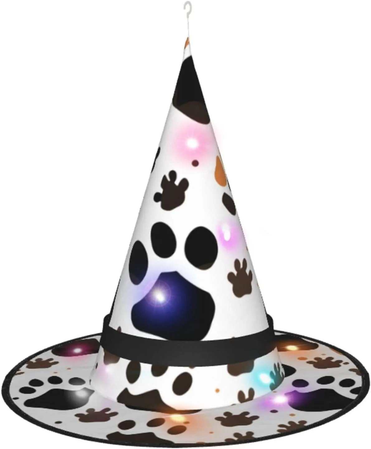 Milk meantime settlement gush previous weakly rejuvenate Cow Halloween Witch Hat, Witch Costume Accessory For Halloween Cosplay Party Holiday Decoration Cartoon 